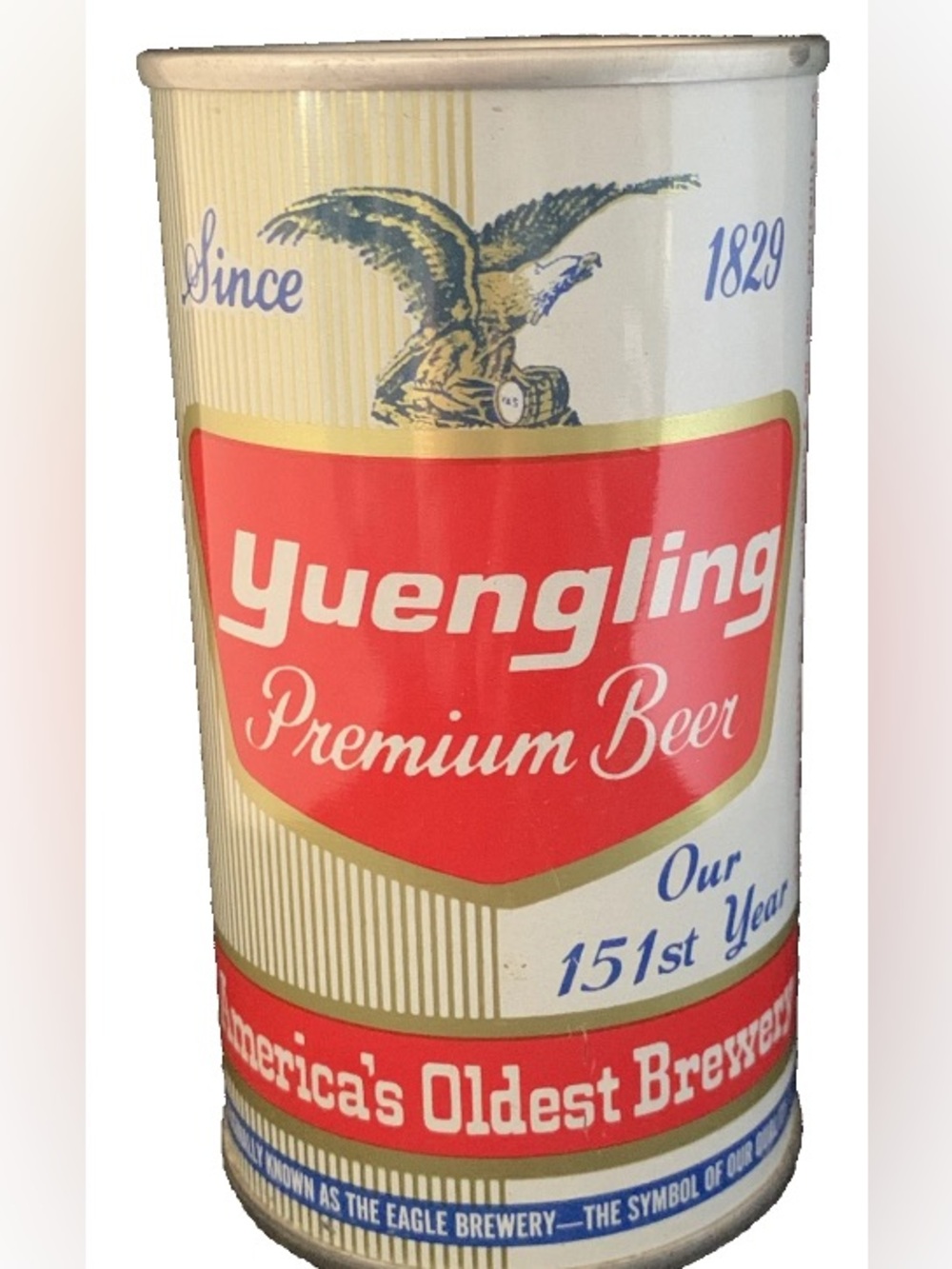 Vintage Beer Can Yuengling Can Collectors Convention 1980 Pull Tab Empty Steel